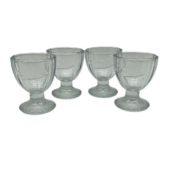 Ed Debevicks smallest sundae glass set of 4